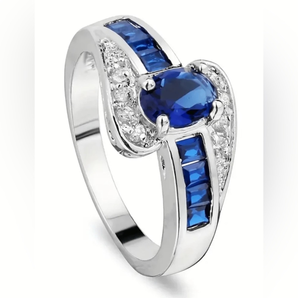 Emerald Wedding Ring - image 7